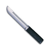 Нож тренировочный резиновый 24 см (Е413) черный