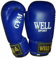 Перчатки для бокса GYM к/з P.V.S. BGG021  (6oz, 12*16*36, красный)