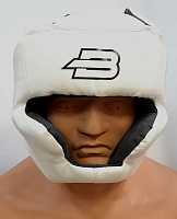 Шлем BoyBo Flex для каратэ (0,26кг, 17*21*18, XS, белый)