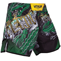 Шорты Venum MMA Crocodile Black/Green 00241