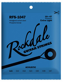 Струны Струны для акустической гитары RFS-1047 A062147 