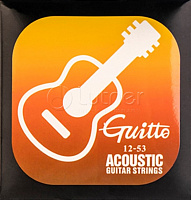 Комплект струн для акустической гитары GSA-012. 12-53