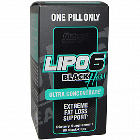 Жиросжигатели Lipo-6 BLACK HERS  60капс бан. - ULTRA CON 721 