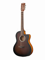 Классическая гитара JADE-E-Nylon-DBB Jade Series со звукоснимателем