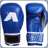 Перчатки для бокса  АТАКА с белой зоной  BGS-912  (12oz, красный)