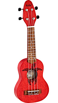 Укулеле сопранино K1-RD Keiki, красный 
