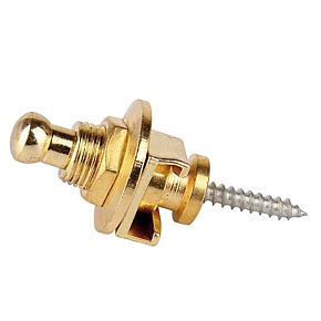 Крепление ремня M184-2 с блокировкой(стреплоки), золото 2шт.  купить в Батайсе, выгодная цена на крепление ремня m184-2 с блокировкой(стреплоки), золото 2шт.  в интернет-магазине "Медведь"