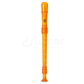 Блокфлейта сопрано ASRB-251(YE) Color, жёлтая, барочная система, пластик  