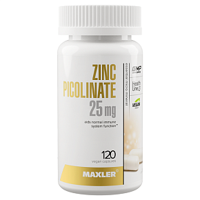 Zinc Picolinate 25mg 120 vegan caps  купить в Батайсе - цены в интернет-магазине спортивного питания "Медведь"