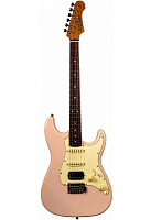 Электрогитара JS-400 PK R Stratocaster, корпус тополь,HSS tremolo цвет PK DNT-68607 