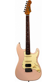 Электрогитара JS-400 PK R Stratocaster, корпус тополь,HSS tremolo цвет PK DNT-68607  
