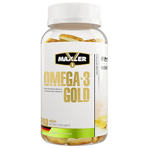 Omega-3 Gold 240softgels(USA) MAXLER купить в Батайсе MAXLER - цены в интернет-магазине спортивного питания "Медведь"