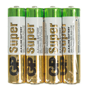 Элемент питания GP AAA Алкалиновый GP24ARS-2SB4 уп 4 шт. купить в Батайсе, выгодная цена на элемент питания gp aaa алкалиновый gp24ars-2sb4 уп 4 шт. в интернет-магазине "Медведь"