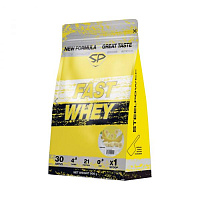 Fast Whey Protein 900гр. пакет (арахис, карамель, нуга,шоколад)