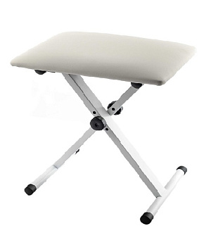 Банкетка х-образная NK-XWM, белая купить в Батайсе, выгодная цена на банкетка х-образная nk-xwm, белая в интернет-магазине "Медведь"