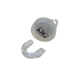 Капа одинарная Rage термопластик прозрачная в футляре купить в Батайсе - цены в интернет-магазине спортивных товаров "Медведь"