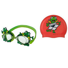 Очки и шапочка для плавания 92295 купить в Батайсе - цены в интернет-магазине спортивных товаров "Медведь"