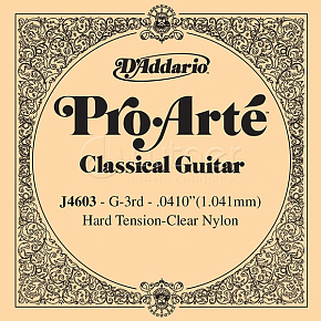 Отдельная 3-я струна для классич. J4603 Pro-Arte. нейлон, сильно натяжение  купить в Батайсе, выгодная цена на отдельная 3-я струна для классич. j4603 pro-arte. нейлон, сильно натяжение  в интернет-магазине "Медведь"