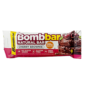 Батончик неглазированный со вкусом Вишневый брауни 60гр. купить в Батайсе - цены в интернет-магазине спортивного питания "Медведь"