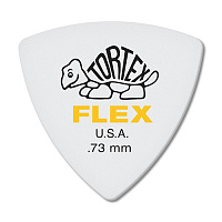 Медиатор 456P.73 Tortex Flex толщина 0.73мм, треугольные 