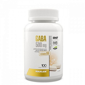 GABA 500mg  100vcaps. 