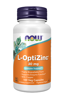 L-ОптиЦинк 30мг 100Вег Капс купить в Батайсе - цены в интернет-магазине спортивного питания "Медведь"