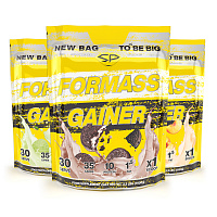 For Mass Gainer 1500gr. (1,7кг, клубника, 22*14*22)