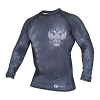 Рашгард для MMA Rusco Sport BLACK HERB взрослый