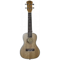 Концерт-укулеле со звукоснимателем, чехол в комплекте ALINA UK-Zebra24 EQ