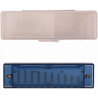 Диатоническая губная гармошка BEE DF10A-3 BLUE, С, цвет синий DNT-74513