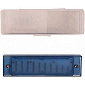 Диатоническая губная гармошка BEE DF10A-3 BLUE, С, цвет синий DNT-74513 