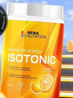 Напиток сухой для коктейлей без добавления сахара Newa isotonik 400гр.  
