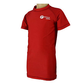 Рашгард кор.рук Rusco Sport RED детский купить в Батайсе  от  руб - цены в интернет-магазине спортивных товаров "Медведь"
