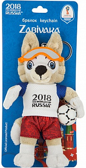 Брелок плюшевый Забивака 16см FIFA-2018 арт. T11001 купить в Батайсе - цены в интернет-магазине спортивных товаров "Медведь"