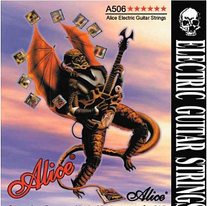 Комплект струн для электрогитары A506L, сталь/сплав никеля.  