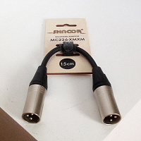 Кабель cоединительный XLRm-XLRm, 15см, MC226-XMXM-0,15m 
