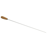 Дирижерская палочка FB-1, белый пластик, конусная пробковая рукоять