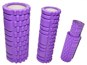 Валик-матрёшка для йоги полый, жёсткий. D10 и7см, длина 33см. YJ33Crn-2 29157 