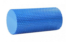 Валик для йоги EasyFit (L-45см, D-15см) синий 