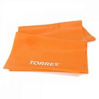 Эспандер "TORRES" латексная лента арт.AL0021, длина 120см. шир.15см. сопр.4кг. оранж