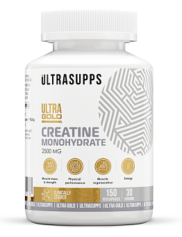 Ультра голд Креатин Моногидрат 150капсул 