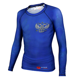 Рашгард для MMA Rusco Sport BLUE HERB детский купить в Батайсе  от  руб - цены в интернет-магазине спортивных товаров "Медведь"