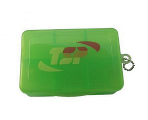 Контейнер для капсул TSP KL-7506 зеленый(9,5*6,5*3,0см) 