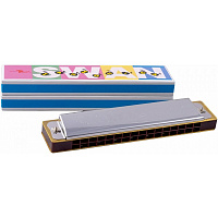 Губная гармошка SW16 тремоло. До мажор, 16/16 отв. DNT-71584