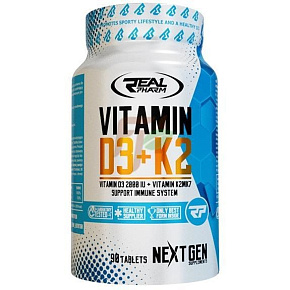 Vitamin D3+K2 90таблеток купить в Батайсе - цены в интернет-магазине спортивного питания "Медведь"