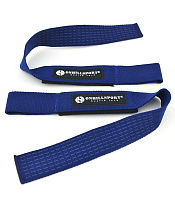 Лямки штангиста антискользящая стропа с подкладкой LP-02 синий