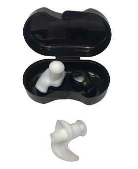 Беруши в пластиковом кейсе белый купить в Батайсе - цены в интернет-магазине спортивных товаров "Медведь"