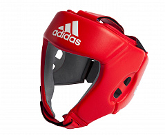 Шлем боксерский ADIDAS AIBA AIBAH1 (M, красный)