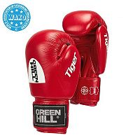 Перчатки боксерские TIGER WAKO Approved BGT-2010w   (10oz, красный)