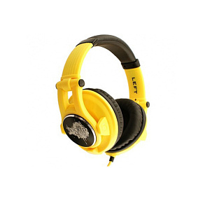 Наушники накладные Wicked-Queen-Yellow Galaxy Series полноразмерные, желтые 